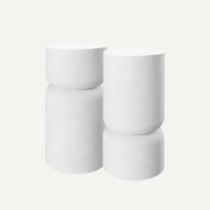 Beistelltisch Weiss Set