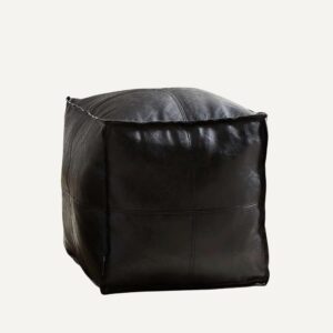 Pouf Schwarz Cube